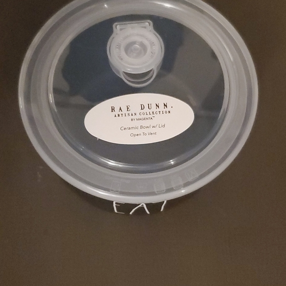 💛2 for $35💛Rae Dunn EAT Ceramic Bowl w/Lid NWT - Picture 2 of 9